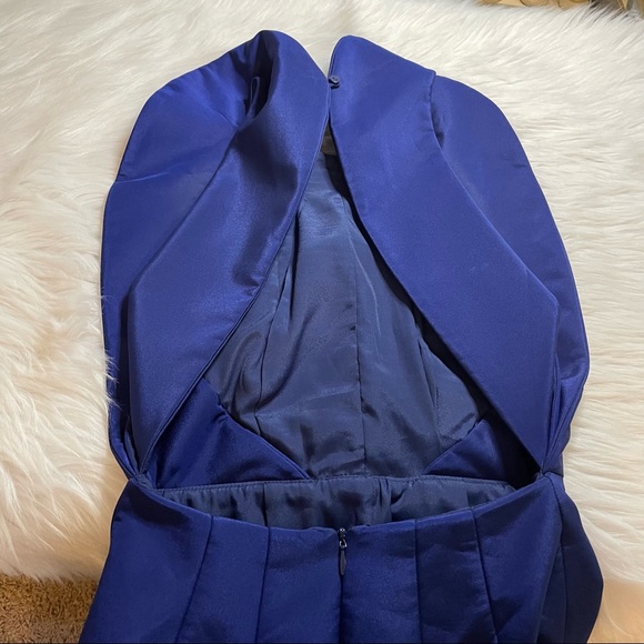 Finders Keepers Blue Cocktail Mini Dress - Picture 5 of 9